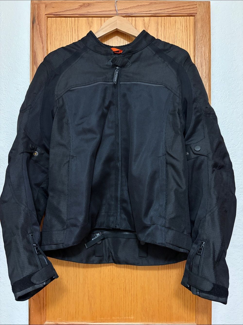 Reax Alta Black Mesh Motorcycle Jacket Armored Men’s Large